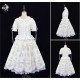 Miss Point Goose's Flower Basket Petal Hem Skirt(Reservation/3 Colours/Full Payment Without Shipping)